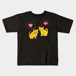 Cat lover. I love you. Kids T-Shirt